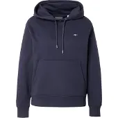 Gant for woman. 4201413 Shield hoodie navy (L), Casual, Cotton