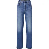 Levi's Farkut 'Ribcage Straight Ankle' sininen denim