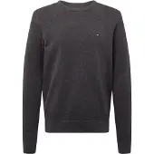 Tommy Hilfiger Neulepaita 'Essential' tummanharmaa