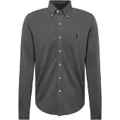 Ralph Lauren Featherweight Mesh-Lsl-Knt - Grey - L