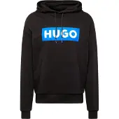 HUGO Collegepaita 'Nalves' taivaansininen / musta / offwhite