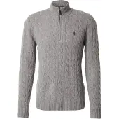 Ralph Lauren 2/15 Wool/Cash Rws-Lsl-Plo - Grey - XL