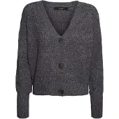 Vero Moda Neuletakki 'VMLea' tummanharmaa