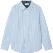 Name it Nkmnewsa Ls Shirt Noos - Blue - 116