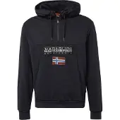 Napapijri Collegepaita 'Burgee Hzh 2.0' sininen / marine / vaaleanharmaa / viininpunainen