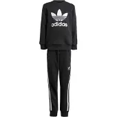 Adidas Originals Collegesetti - Trefoil - Musta M. Valkoinen - - 4 v (104) - Collegesetit