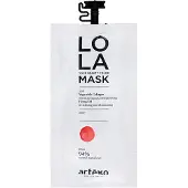 Artègo LOLA Kauneusväri Hiusten väriä virkistävä naamio Scarlet, 20 ml
