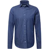 Michael Kors Real Indigo Slim Shirt - Blue - 38