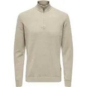 Only & Sons Neulepaita 'ONSLoui' meleerattu beige