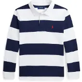 Ralph Lauren The Iconic Rugby Shirt - White - 138-149