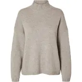 Selected Cille Cashmere Korkeakauluksinen Neulepaita