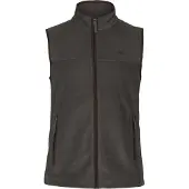 Seeland Woodcock Earl Fleece Vest Men Dark Grey Melange L