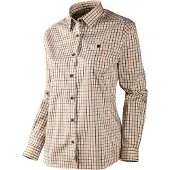 Härkila Lancaster Lady L/S shirt Red check L