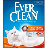 Ever Clean - Fast Acting - Cat Litter 10 L - Kissat - Kissanhiekka ja kuivikkeet - Paakkuuntuva kissanhiekka