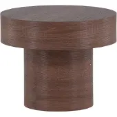 Venture Design Malung Sivupöytä Ø50 cm Ruskea