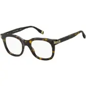 Marc Jacobs Runway MJ 1025 47/20/140 ruskea havana asetaatti naisten silmälasit MJ 1025