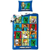 Minecraft Taaperon vuodevaatteet setti Minecraft 140x200cm