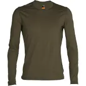 Icebreaker M 200 Oasis Ls Crewe - Green - S