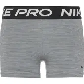 Nike Pro Trikoot Shortsit 365 - Harmaa/musta Nainen, koko X-Large