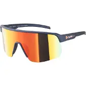 Red Bull Spect Eyewear DAKOTA-004 Matt Metallic Blue Aurinkolasit brown with orange revo Koko Uni