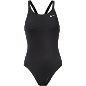 Nike SWIM Hydrastrong Solid Fastback One Piece - Black - 34