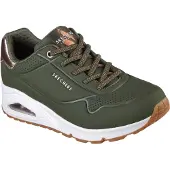 SKECHERS Matalavartiset tennarit 'Uno' pronssi / khaki