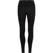 Icebreaker Women's Merino 260 Tech High Rise Leggings Black Kerrasto alaosat XS