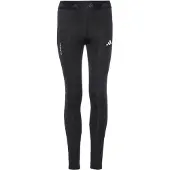 Adidas Urheiluhousut 'TECHFIT' musta / valkoinen
