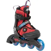 K2 Rullaluistimet - Raider Boa - Musta/Punainen - Rullaluistimet - - 35/40 - Rullaluistimet
