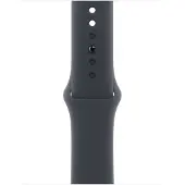 Apple Watch 42 mm keskiyö urheiluranneke, M/L