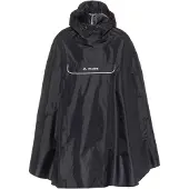 Vaude Unisex Valdipino Rain Poncho Black L