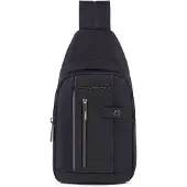 Piquadro Brief Crossbody-laukku 20 cm Sininen