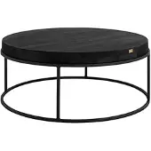 Artwood Sohvapöytä Carlisle Ø 90 cm black