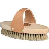 Borstiq Farm Borstiq Horsehair grooming brush with leather strap (M)