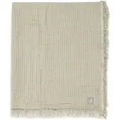 Jollein Musliiniviltti Fringe, Olive Green/Ivory