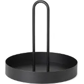 Ferm Living Grib tarjotin, musta