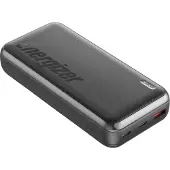 Energizer Power Bank UE20055PQ 20000mAh 22,5W 2 USB-C 1 USB-A Nopea Lataus Musta