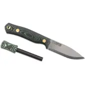 Casström No. 8 SFK 12827 Green Micarta with Firesteel, bushcraft knife