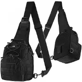 M-Tac Urban City Patrol Fastex Bag 4L (Color: Black)