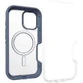 Otterbox Defender XT -suojakuori, iPhone 16, sininen / kirkas