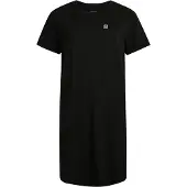 Urban Quest Women Bamboo S/S Night Dress - Black - S