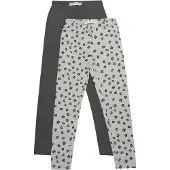 Minymo Sweat Leggings (2-Pack) - Multi/patterned - 98