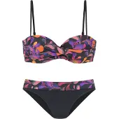 Vivance Bikini lila / oranssi / punainen / musta