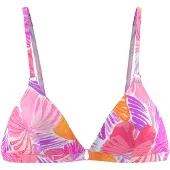 Sunseeker Bikinitoppi lila / vaaleanpunainen / valkoinen