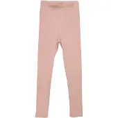 Minymo Leggings Rib - Pink - 140