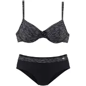 Kangaroos Bikini harmaa / musta