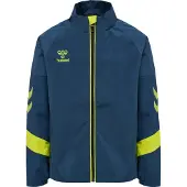 Hummel Lead Treenitakki - Navy/Vihreä Lapset, koko 164 cm