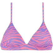 Venice beach Urheilubikinitoppi lila / vaalea pinkki