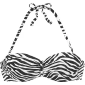 Venice beach Bikinitoppi musta / valkoinen