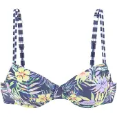 Venice beach Bikinitoppi 'Wire-Top VB Summer' monivärinen